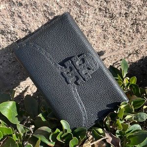 Tory Burch Black leather wallet